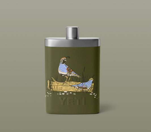 Yeti Flask - Upland Bird Olive