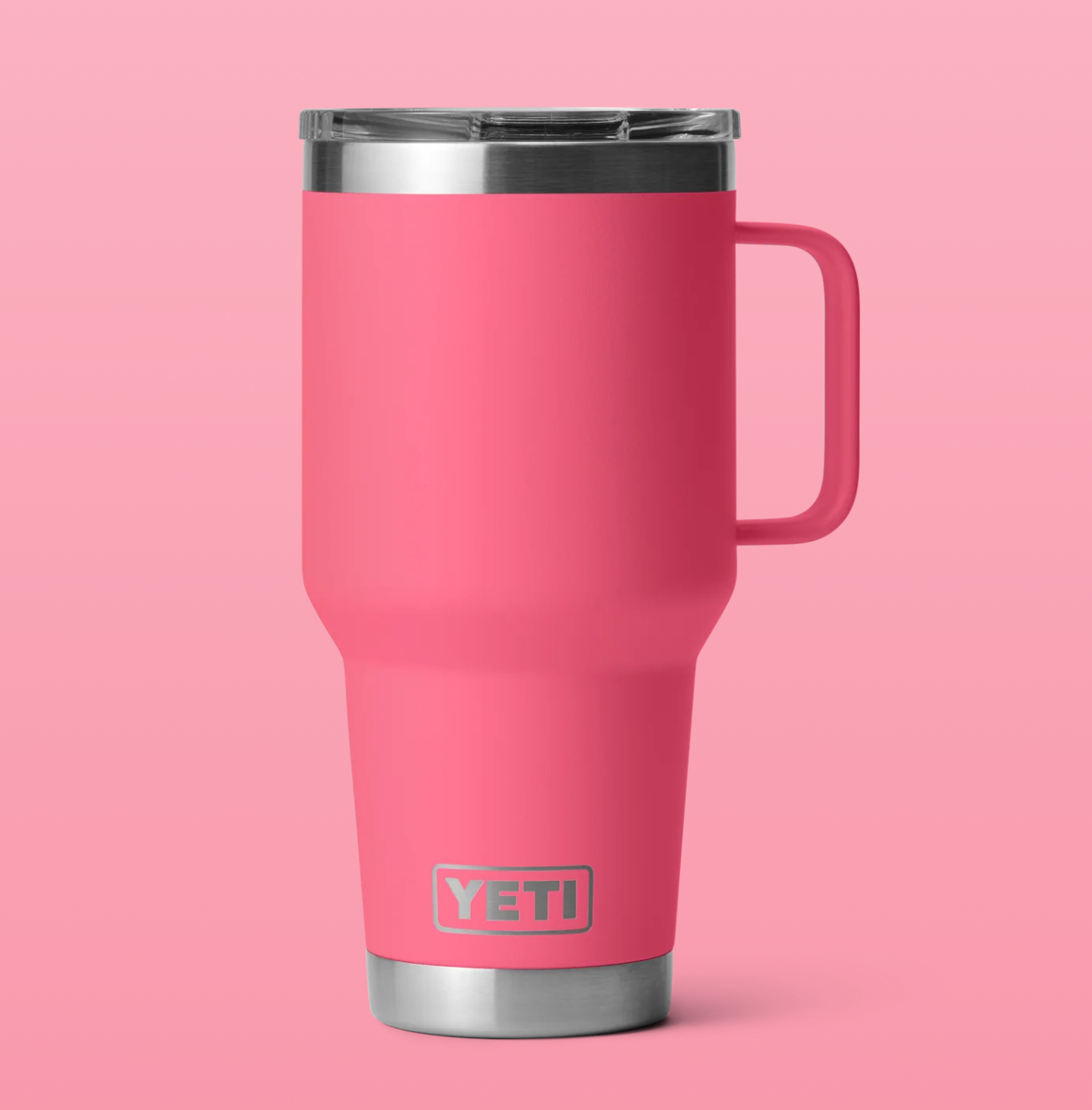 20oz Rambler Travel Mug - Tropical Pink