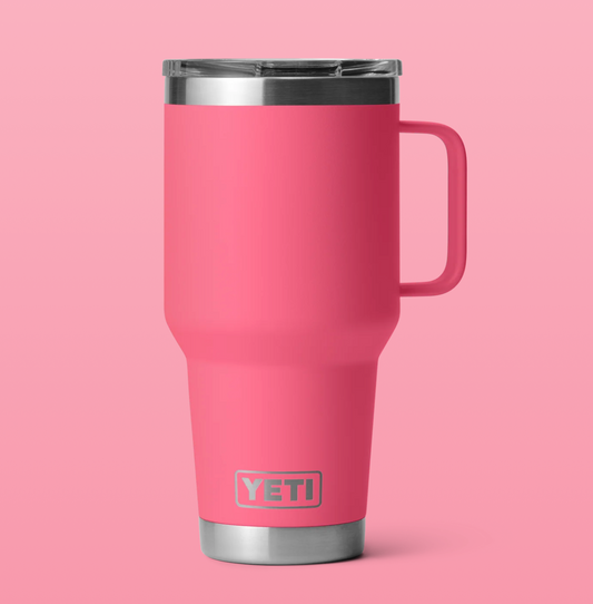 20oz Rambler Travel Mug - Tropical Pink