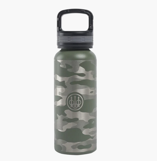 Beretta Water Bottle Green Camo 16oz