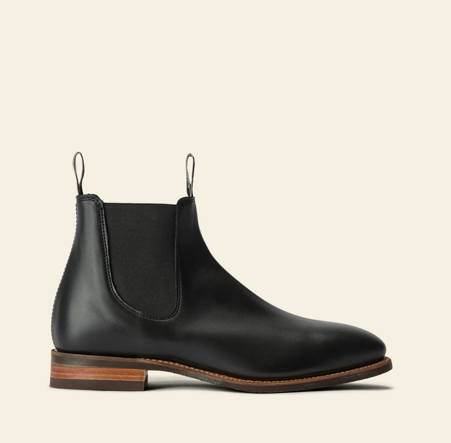 Comfort Craftsman  Black Yearling Natural Welt