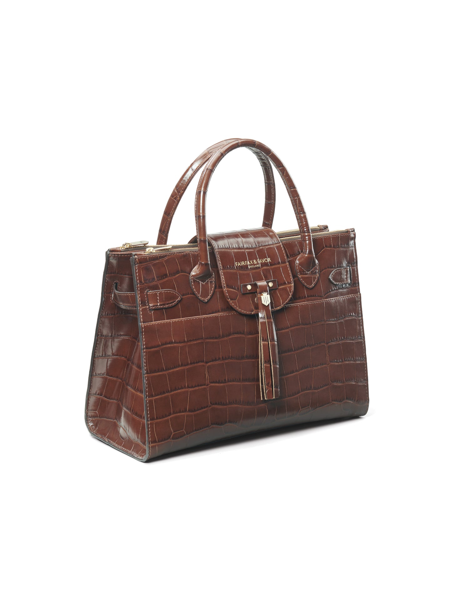 'Windsor Work Bag' Conker Leather