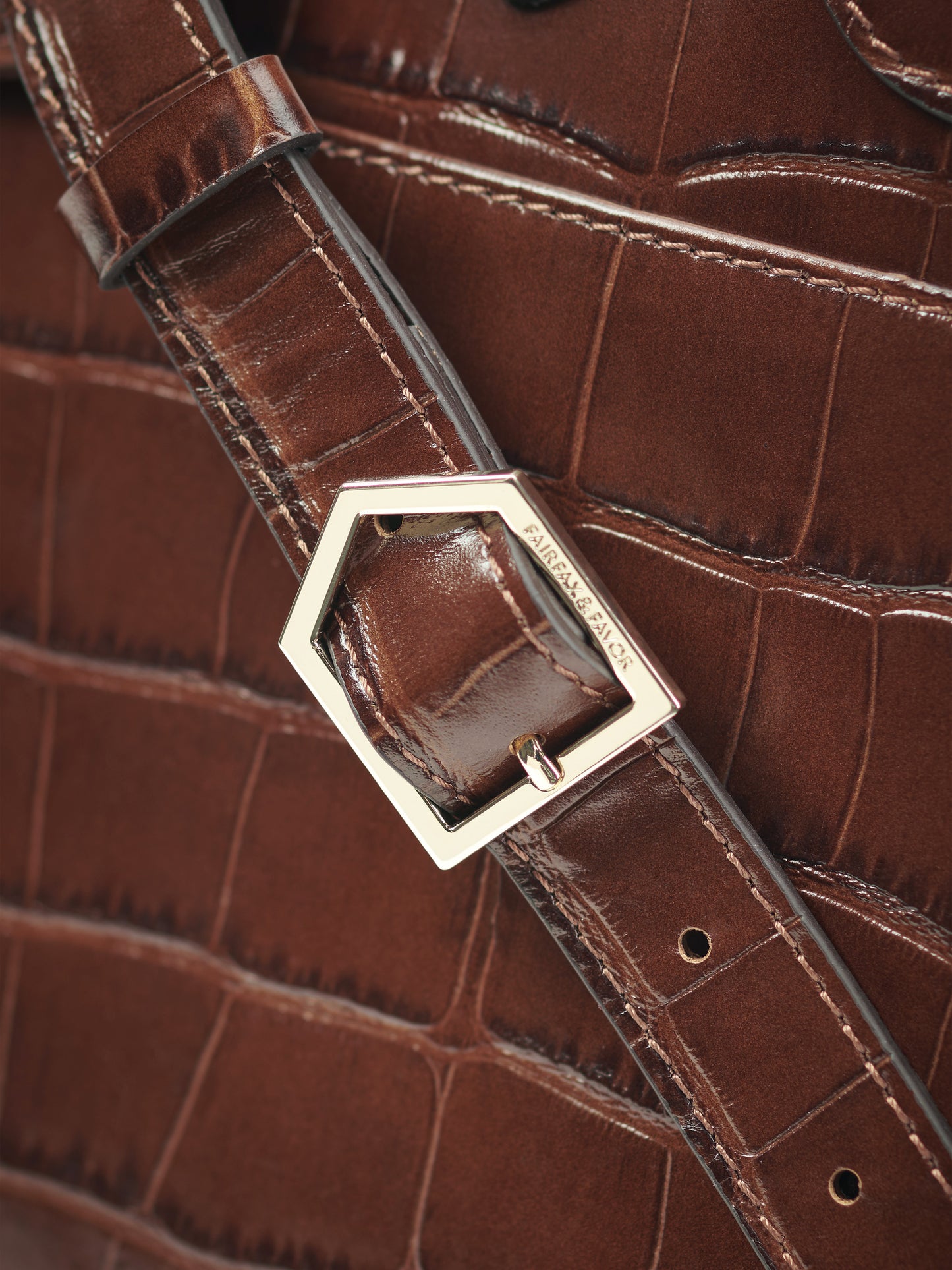 'Windsor Work Bag' Conker Leather