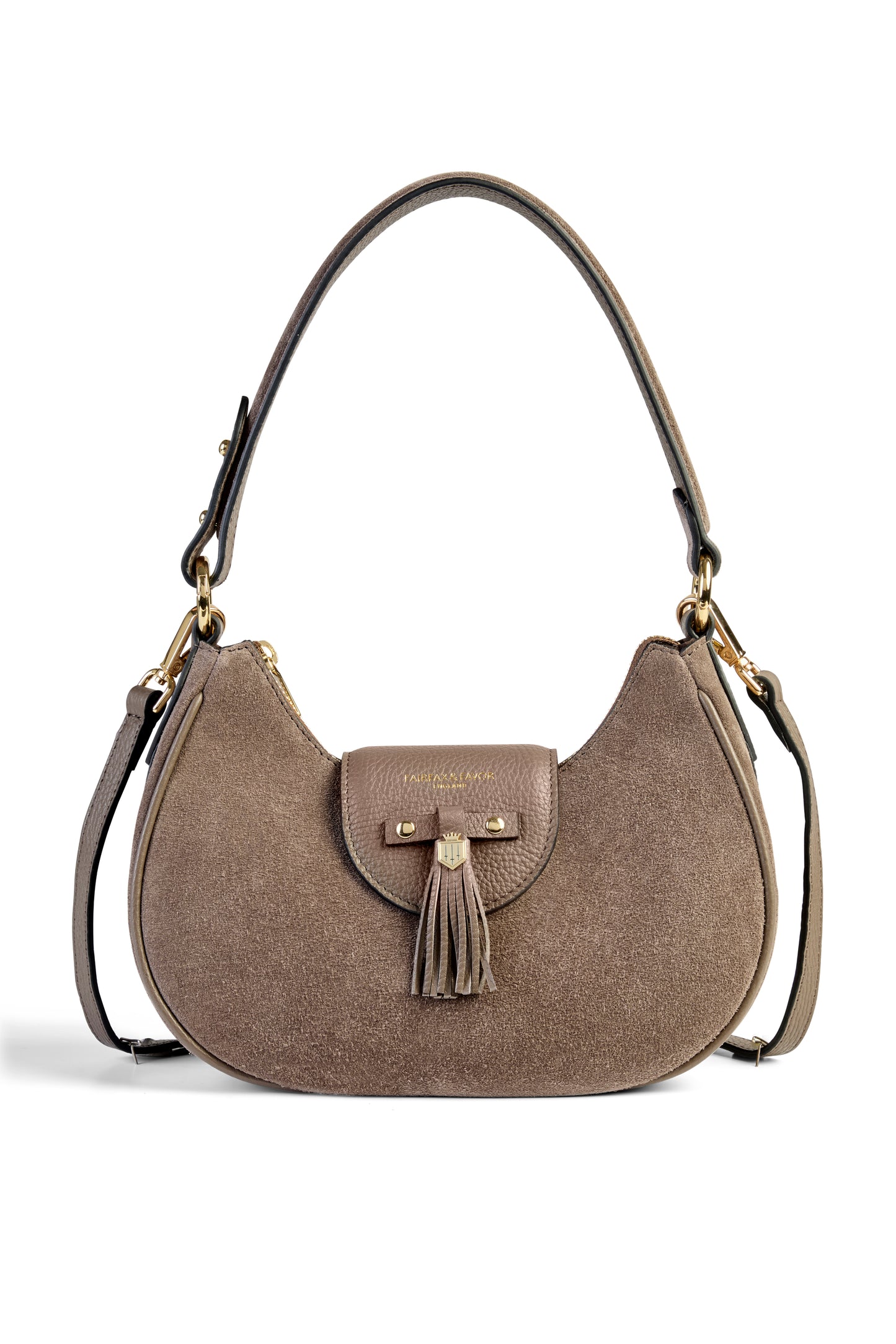 Windsor Shoulder Bag - Deep Taupe