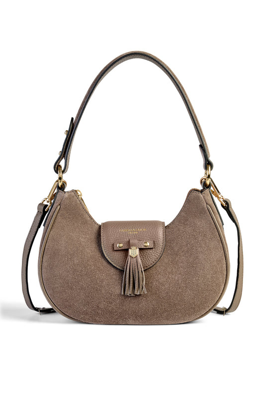 Windsor Shoulder Bag - Deep Taupe