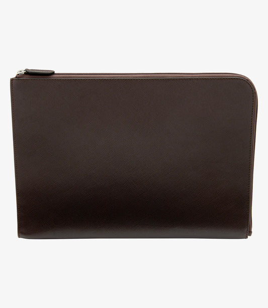 Gresham Laptop Cover - Brown Grain