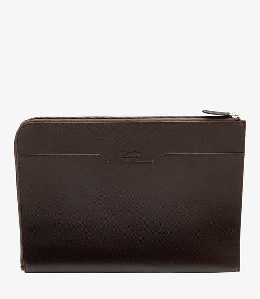 Gresham Laptop Cover - Brown Grain