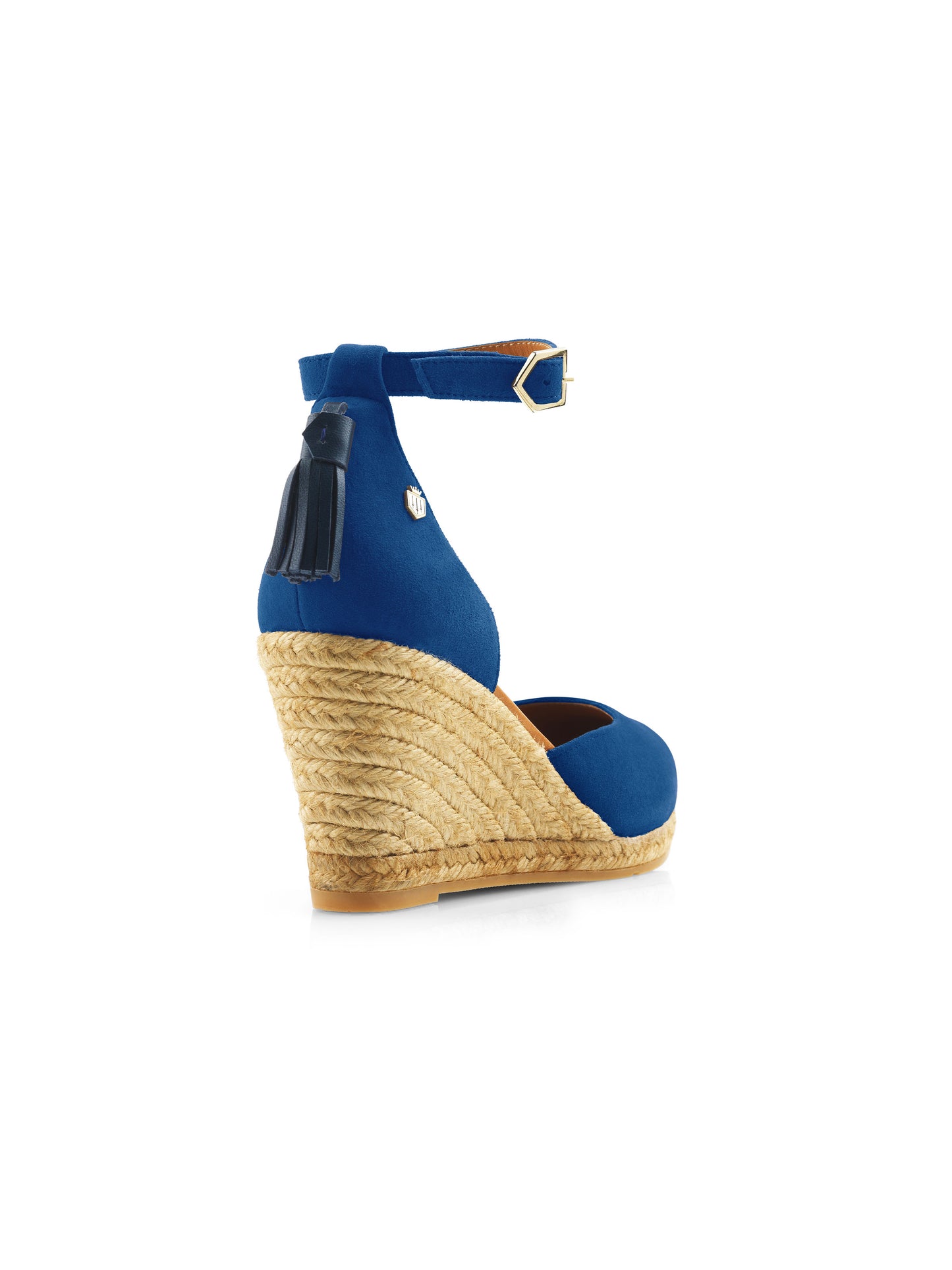 'Monaco' Wedge Porto Suede