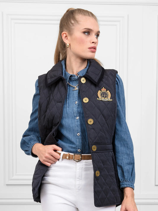 Bella Gilet Navy