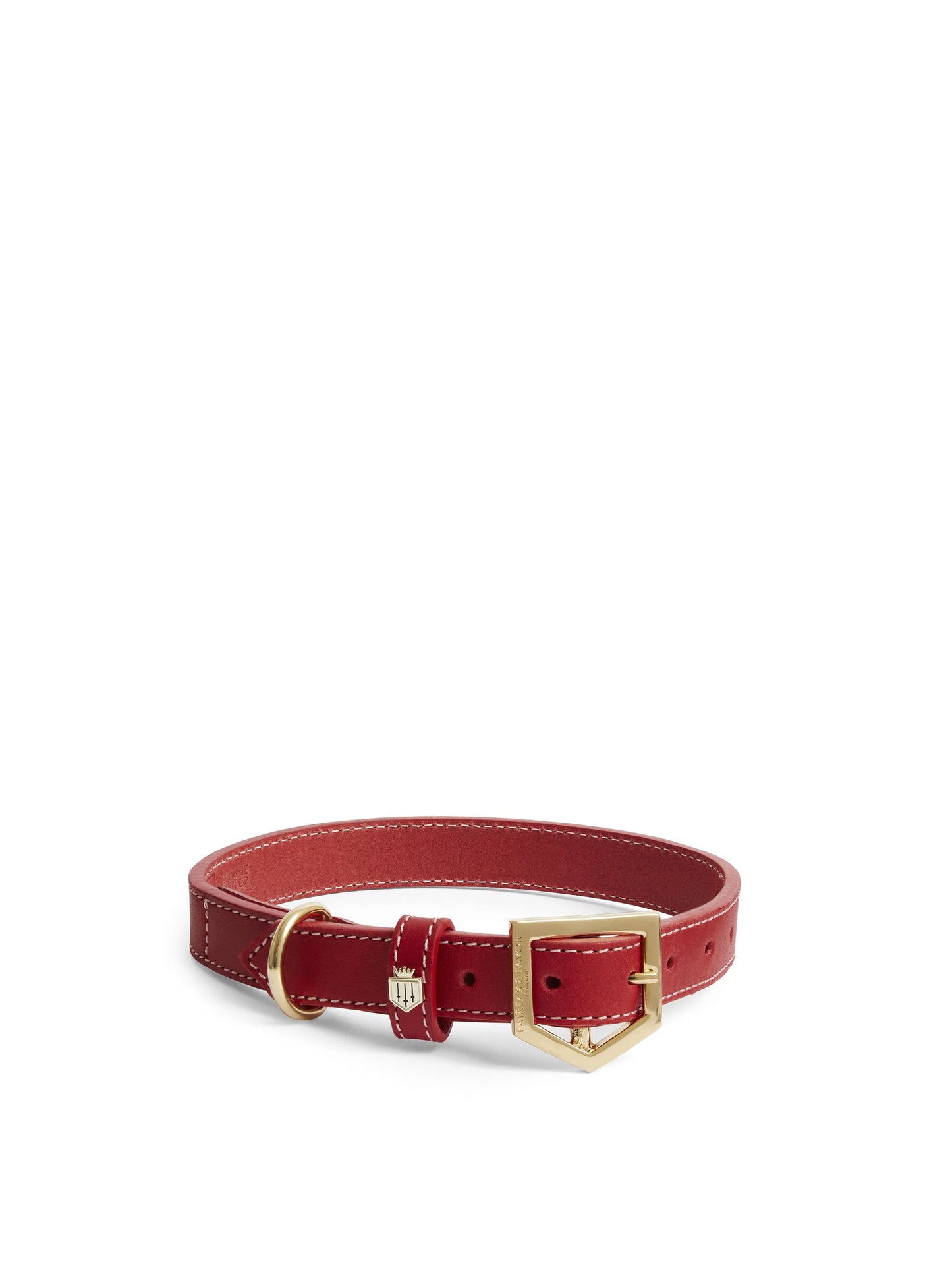 Fitzroy Red Dog Collar