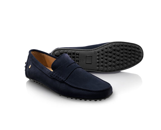 Monte Carlo Navy Suede