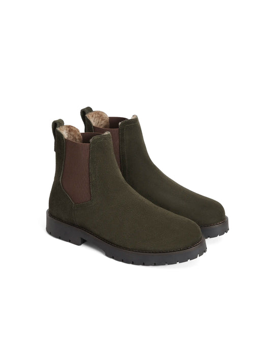 'Boudica' Moss Suede