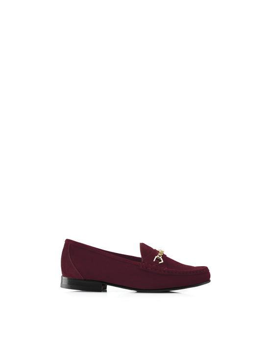 'Apsley' Plum Suede