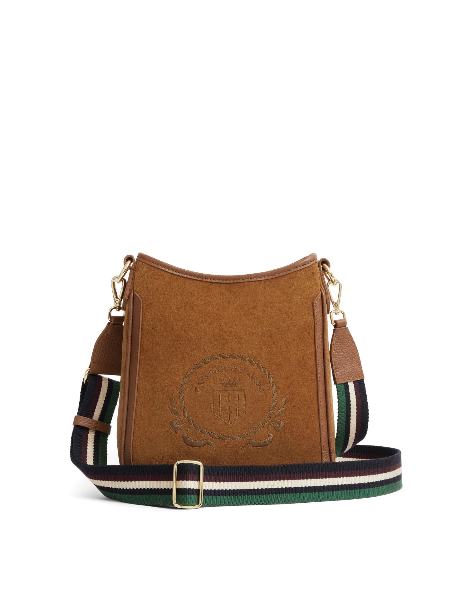 Richmond Messenger Tan Suede