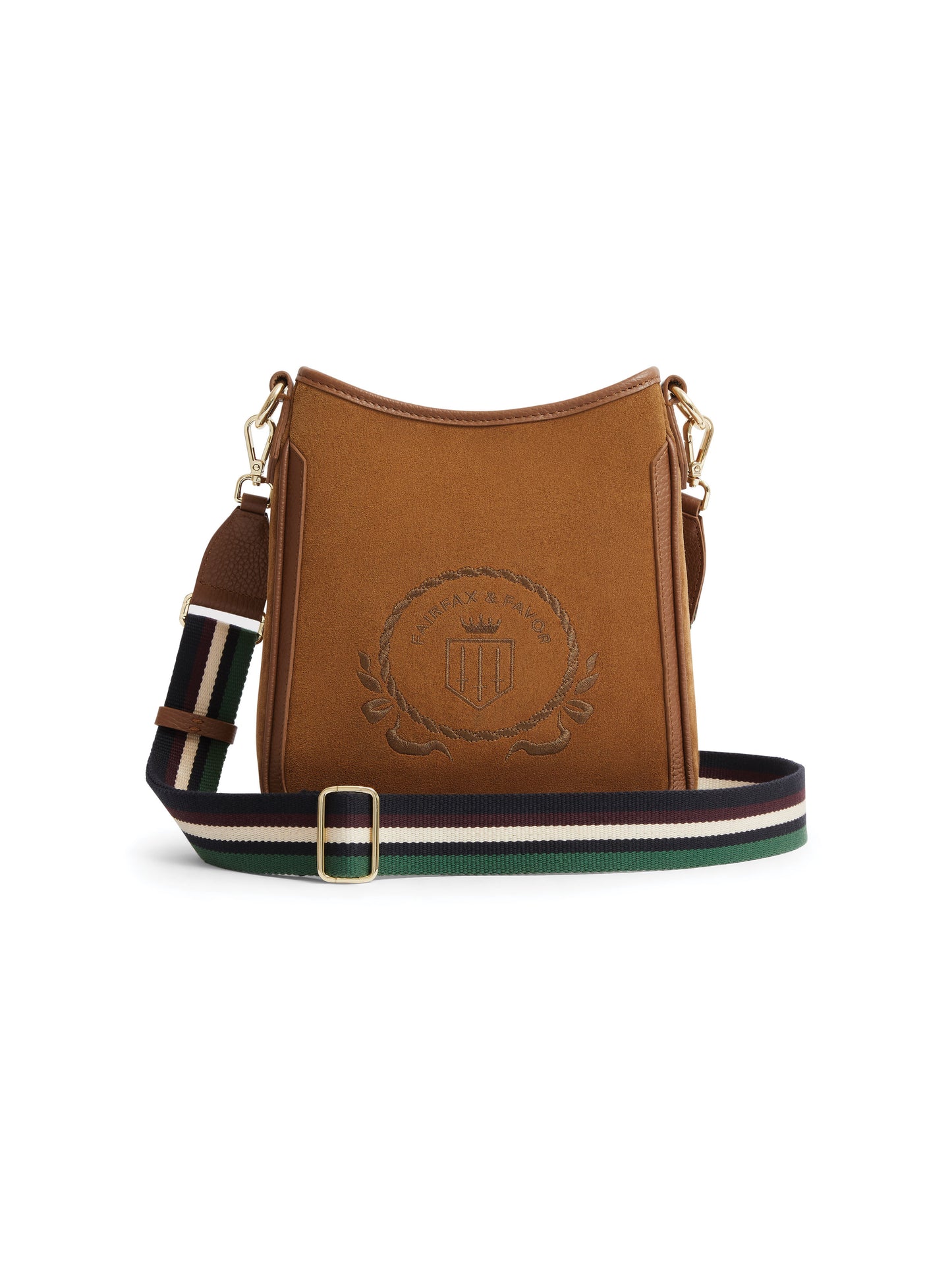 Richmond Messenger Tan Suede