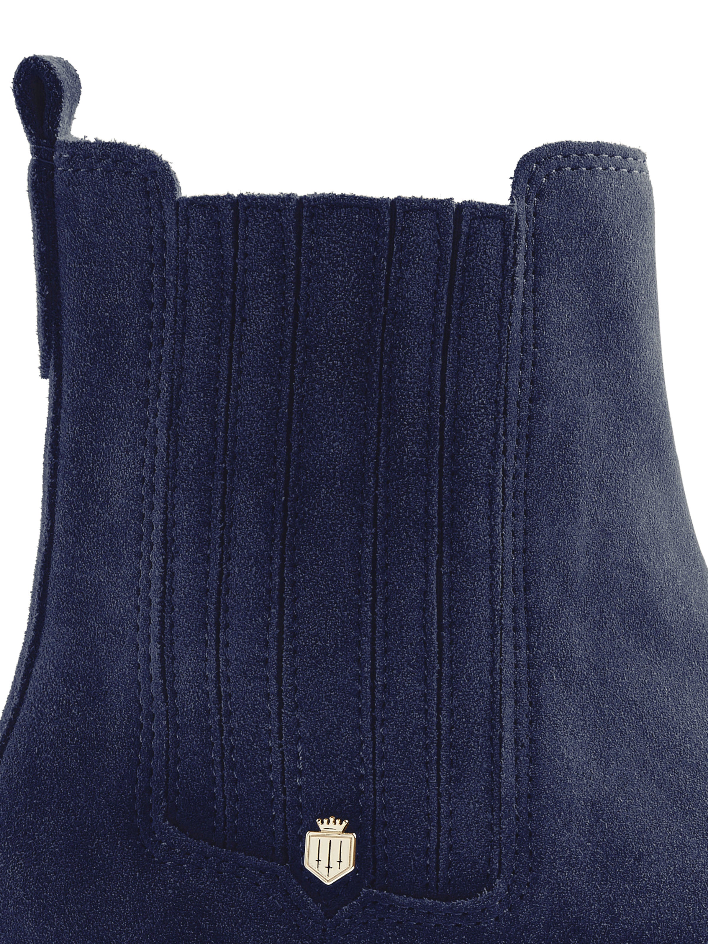 'Rockingham Chelsea Boot' Ink Suede – The Shoe Room Doncaster