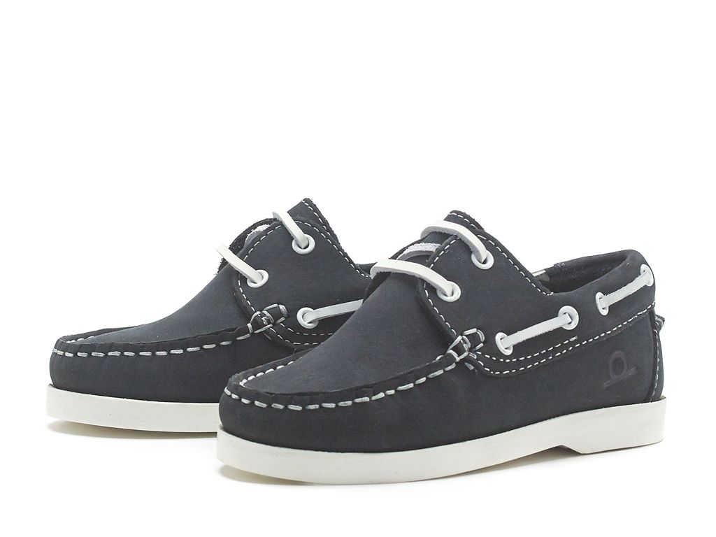 Henry Navy Nubuck Kids