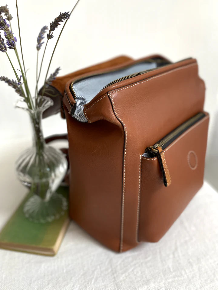 Bramham Rucksack Tan leather