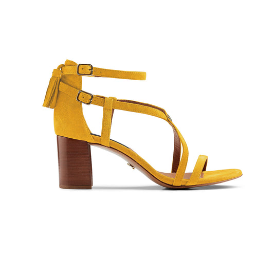 Heeled Brancaster Mango Suede Sandal