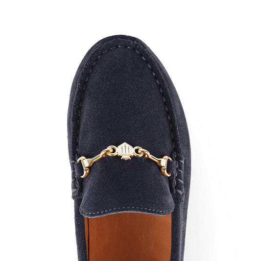 'Trinity' Navy Suede