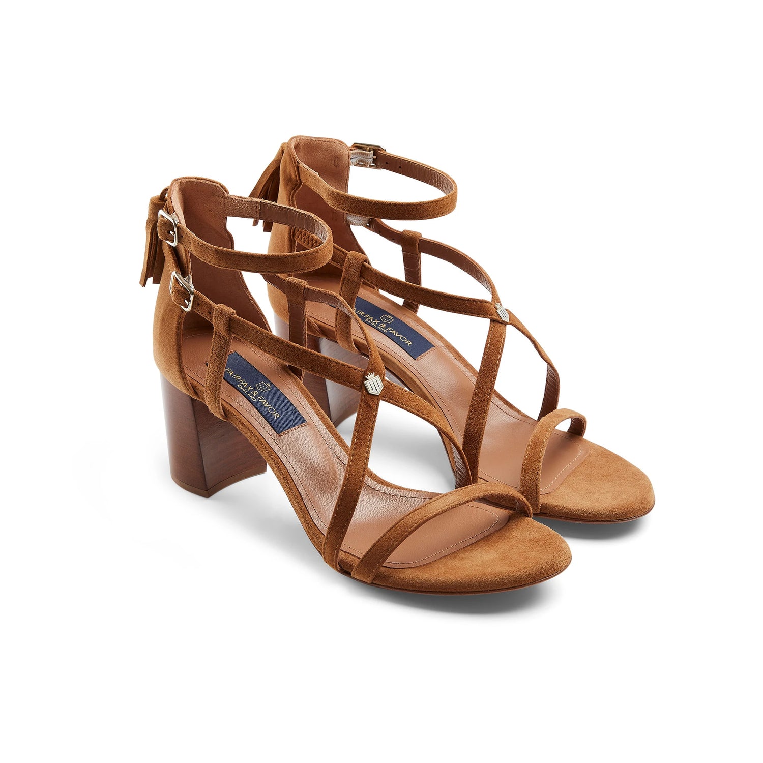 Tan suede heels shop