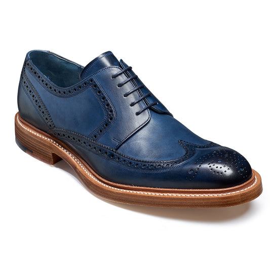 'Bailey ' Hand Painted Navy Calf