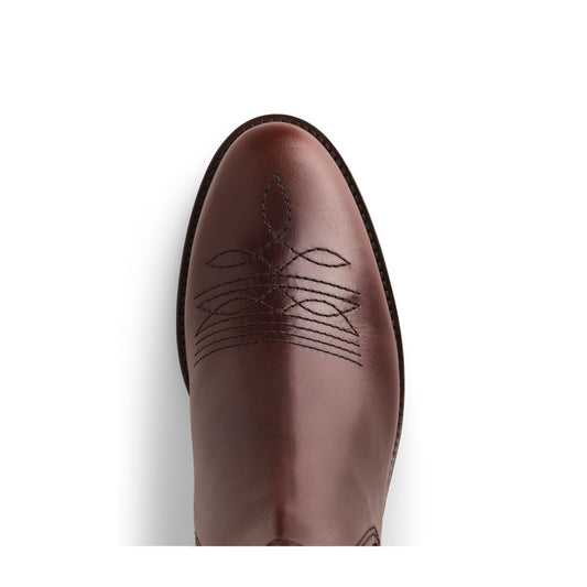 'Rockingham Ankle Boot' Mahogany Calf