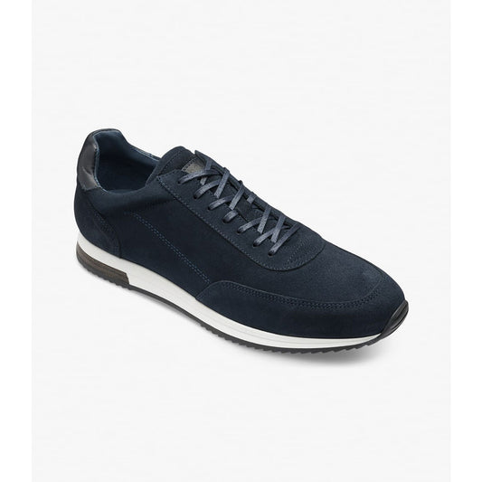 Bannister Navy Suede