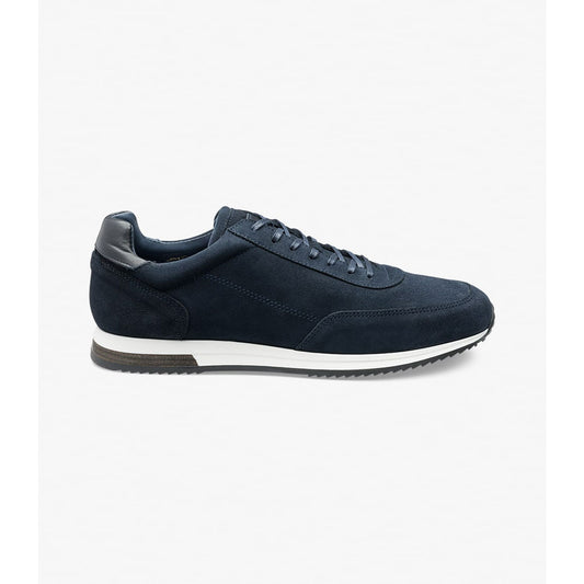 Bannister Navy Suede