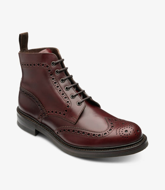 'Bedale' Burgundy Chromexcel Calf