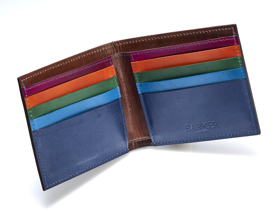 Bifold Multi Stripe Wallet