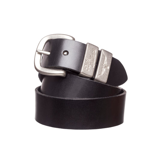 Solid Hide Black Calf Belt