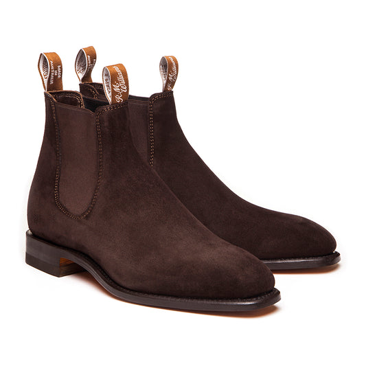 Comfort Craftsman Chocolate Suede