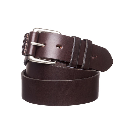 Leather Covered Buckle Belt