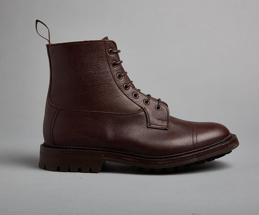 'Grasmere' Brown Zug Grain Calf Leather