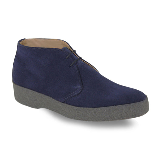 Hi-Top Navy Suede