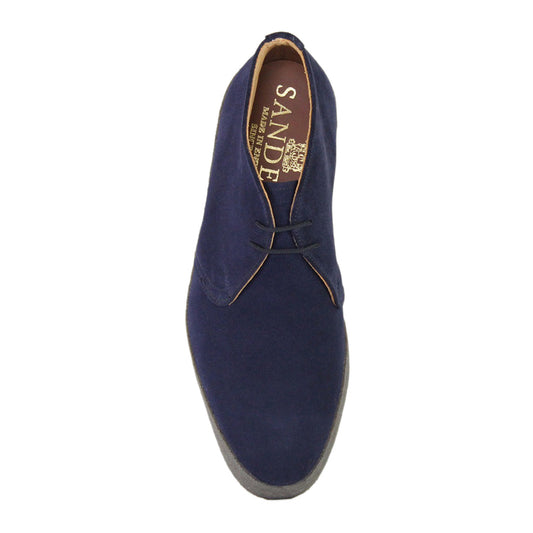 Hi-Top Navy Suede