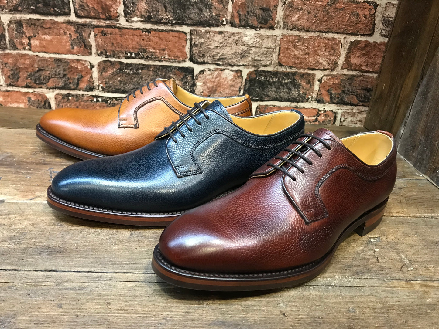 'Skye' Cherry Grained Calf