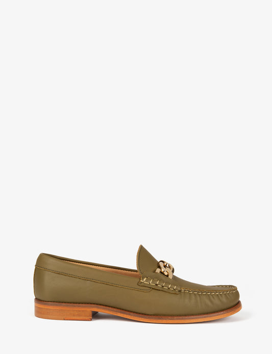 'Chain Loafer' Khaki