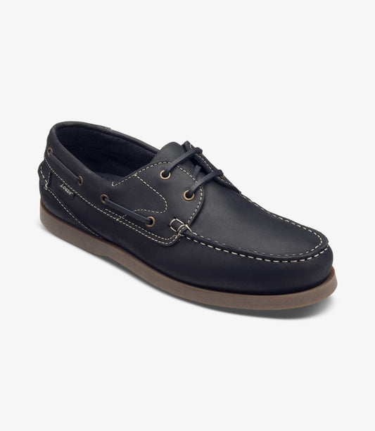 'Lymington' Navy Nubuck