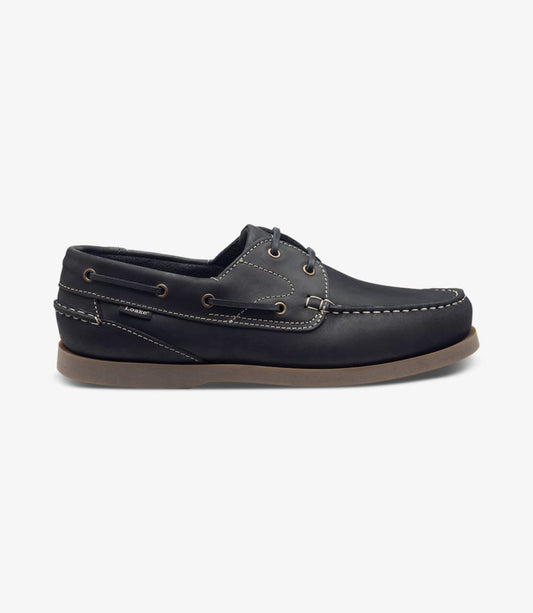 'Lymington' Navy Nubuck