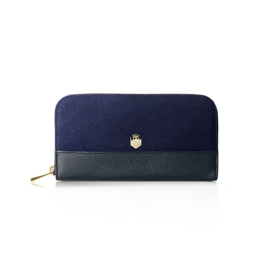 'Salisbury' Navy Suede