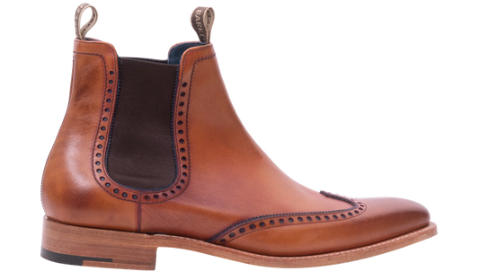 'Moreton' Antique Rosewood & Navy