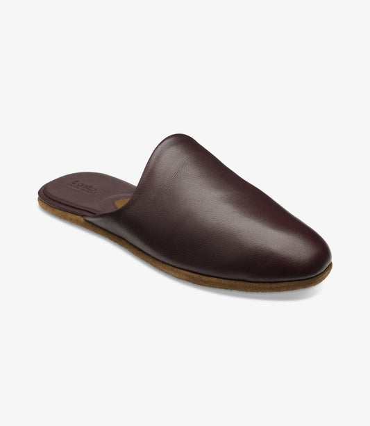 'Garrick' Burgundy Leather