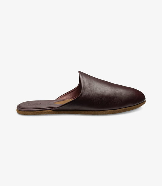 'Garrick' Burgundy Leather