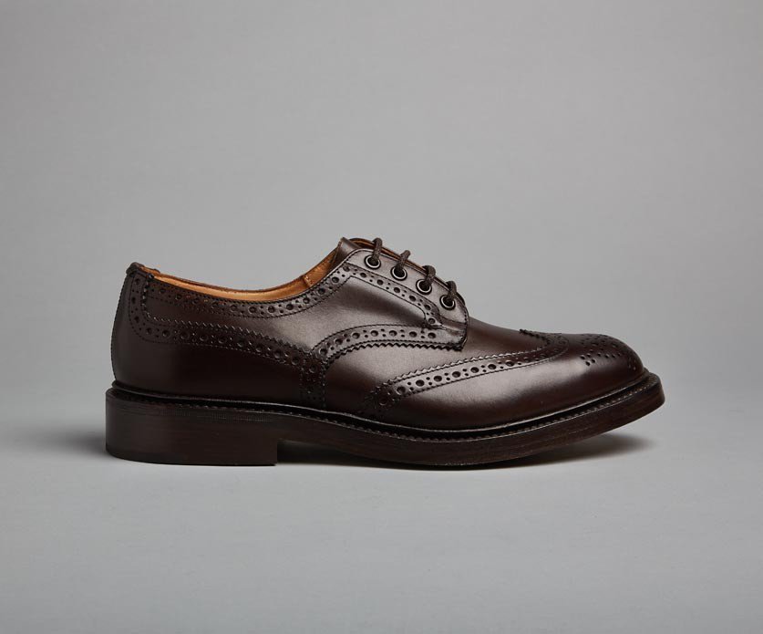 'Bourton' Espresso Burnished Calf Leather