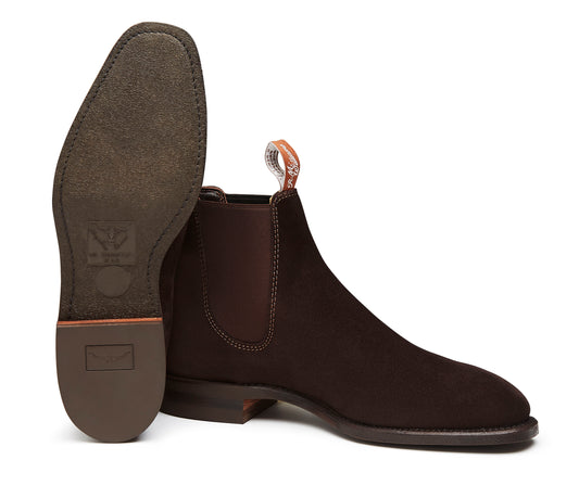 Comfort Craftsman Chocolate Suede