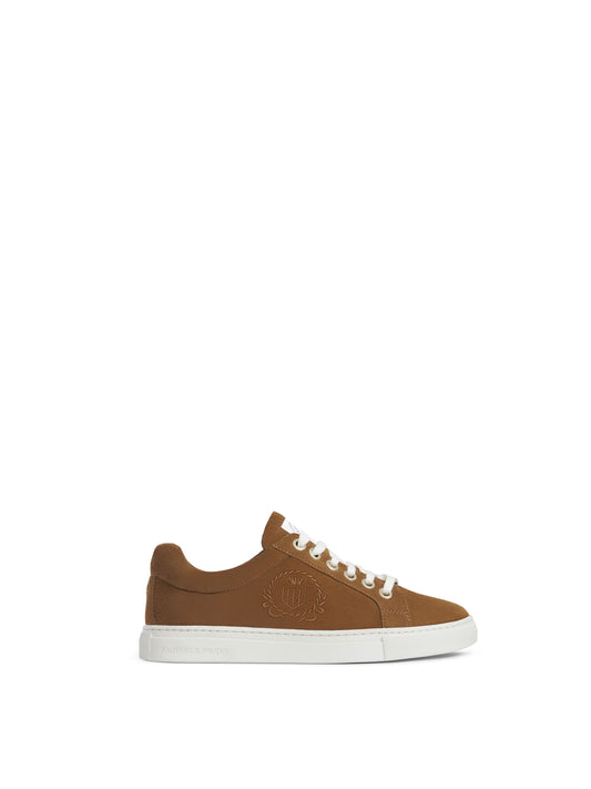 Richmond Tan Suede Trainer