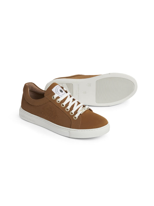 Richmond Tan Suede Trainer