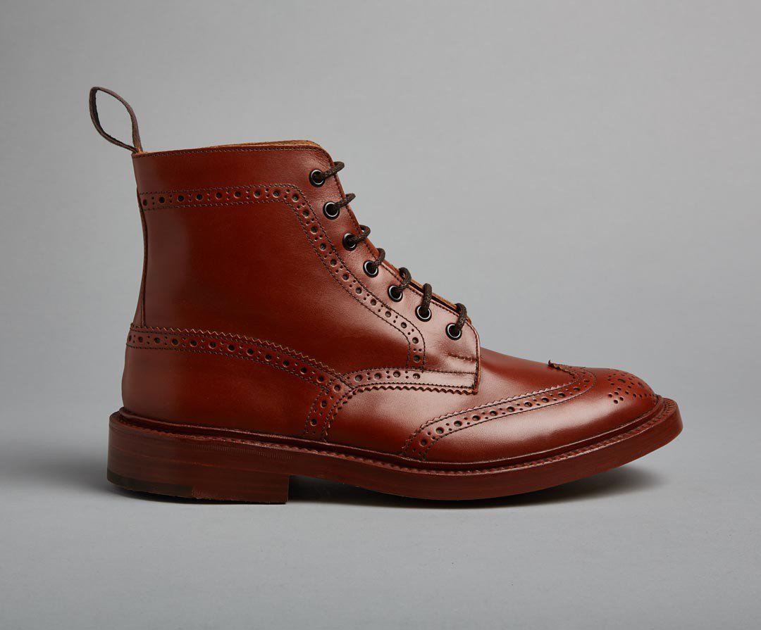 'Stow' Marron Antique Calf Leather